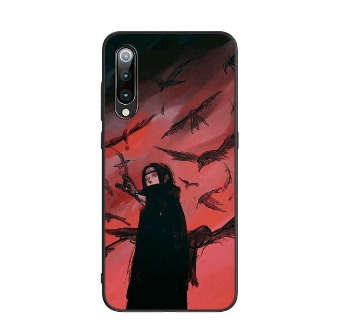 Naruto iPhone shell Itachi illusion (Tempered glass) IS0601