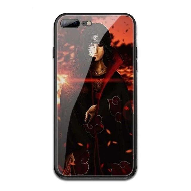 Case Naruto iPhone Itachi 3D (Tempered Glass) IS0601