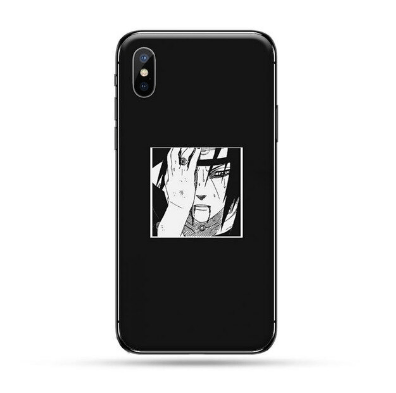 Case Naruto iPhone Itachi Konoha (Tempered Glass) IS0601